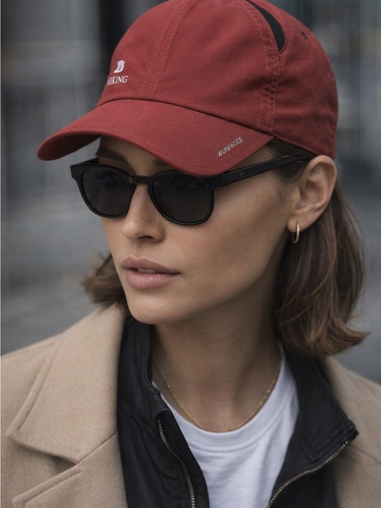 Helly Hansen Accessories - Helly Hansen Viking Cruises Red Lifa Inside Adjustable Performance Cap Hat OS
